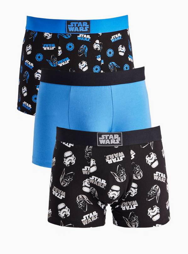 Star Wars Print Trunks 3 Pack M
